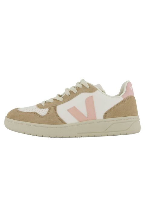 VEJA Damen Sneaker V-10 CHROMEFREE LEATHER