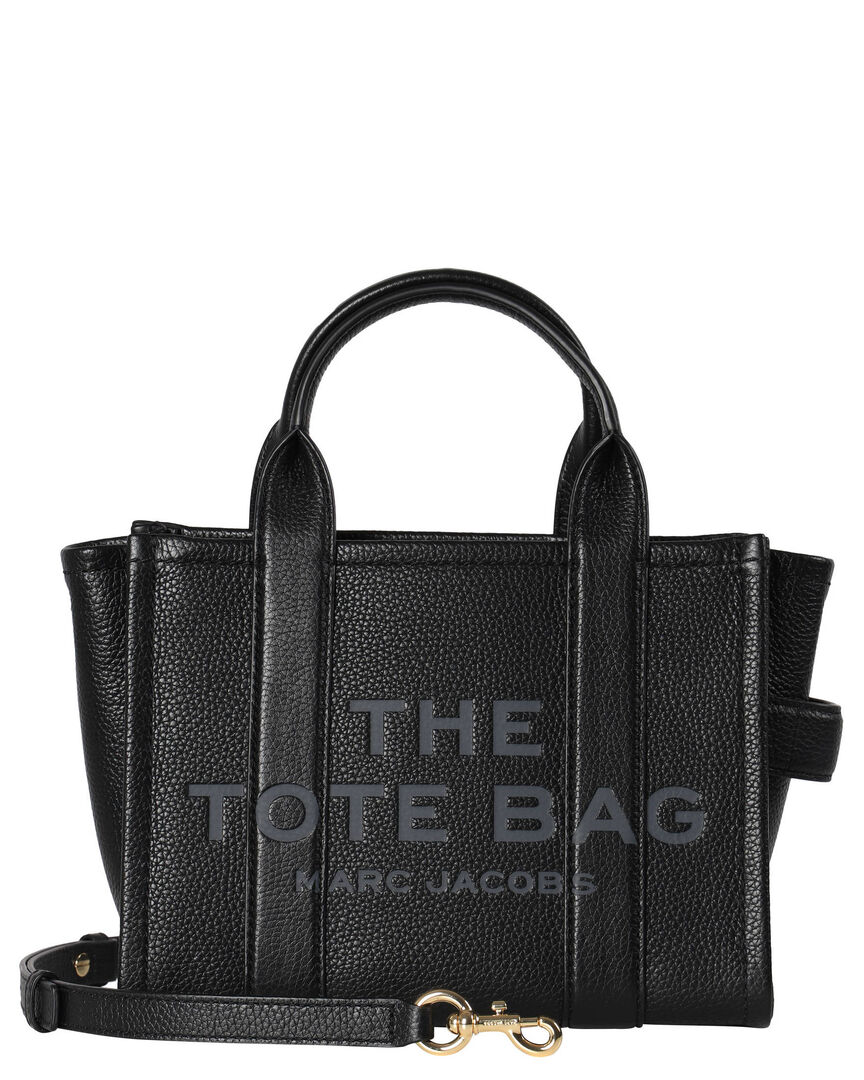 Marc Jacobs Damen Schwarz Henkeltasche The Small Tote, Einheitsgröße