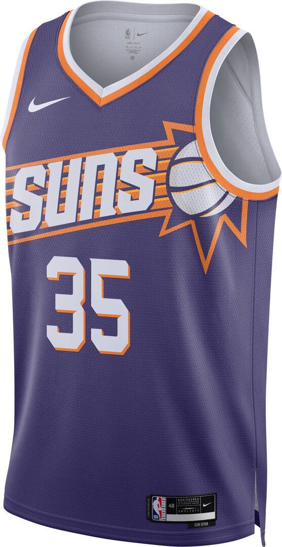 Nike Herren Orchidee Basketballtrikot Nba Phoenix Durant Kevin, Gr. S