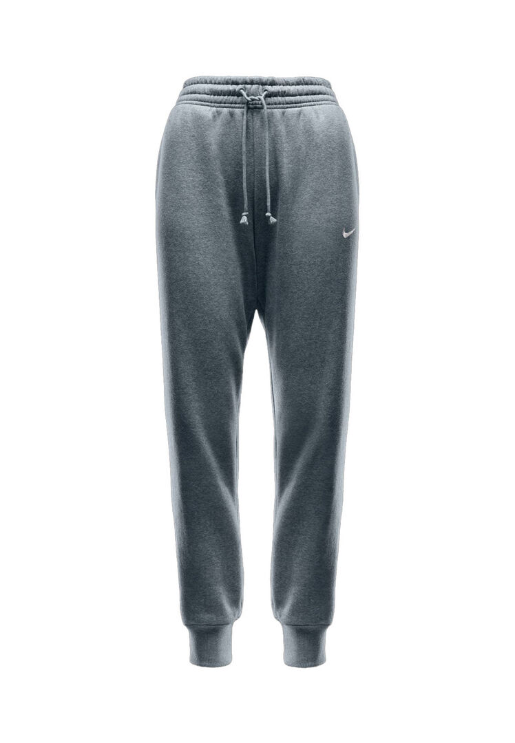 Nike Damen Hellgrau Phoenix Fleece Mid Rise Trainingshose - Bild 3