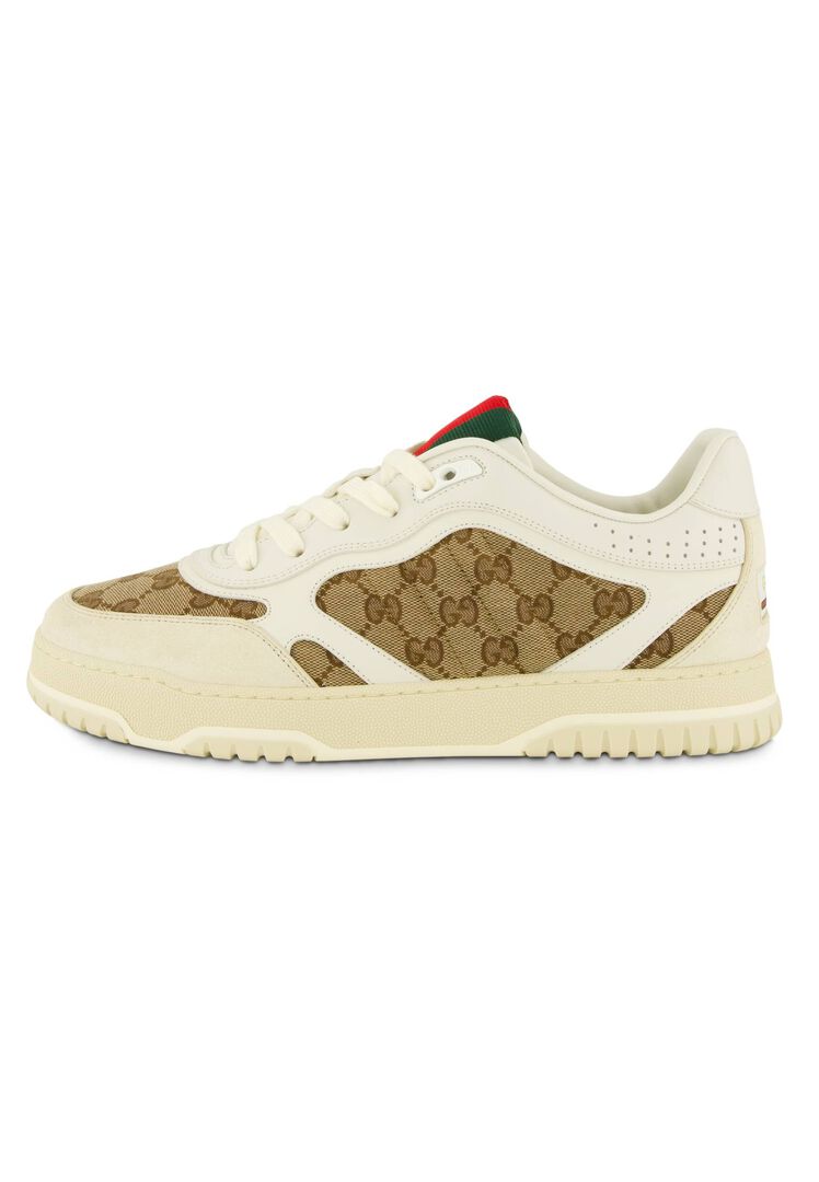 Gucci Herren Weiss Sneaker Re-Web, Gr. 41Eu