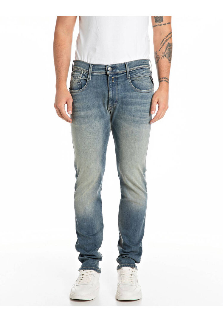Replay Herren Blau Jeans Anbass, Gr. 36/32
