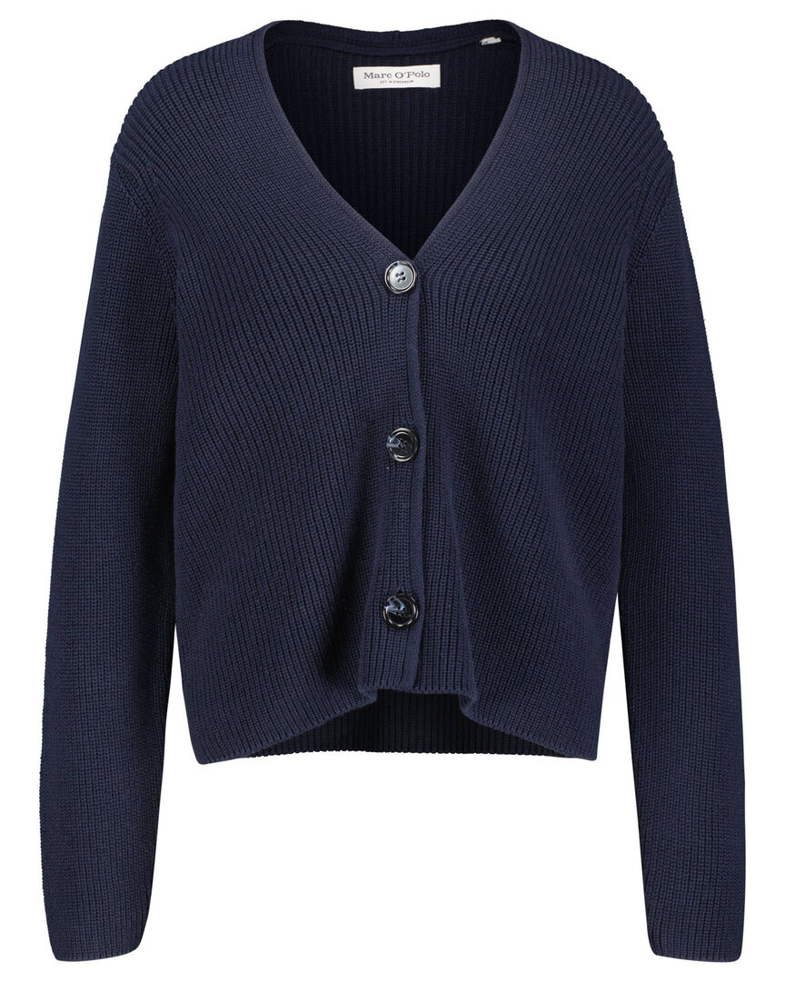 Marc O'polo Damen Marine Strickjacke, Gr. L