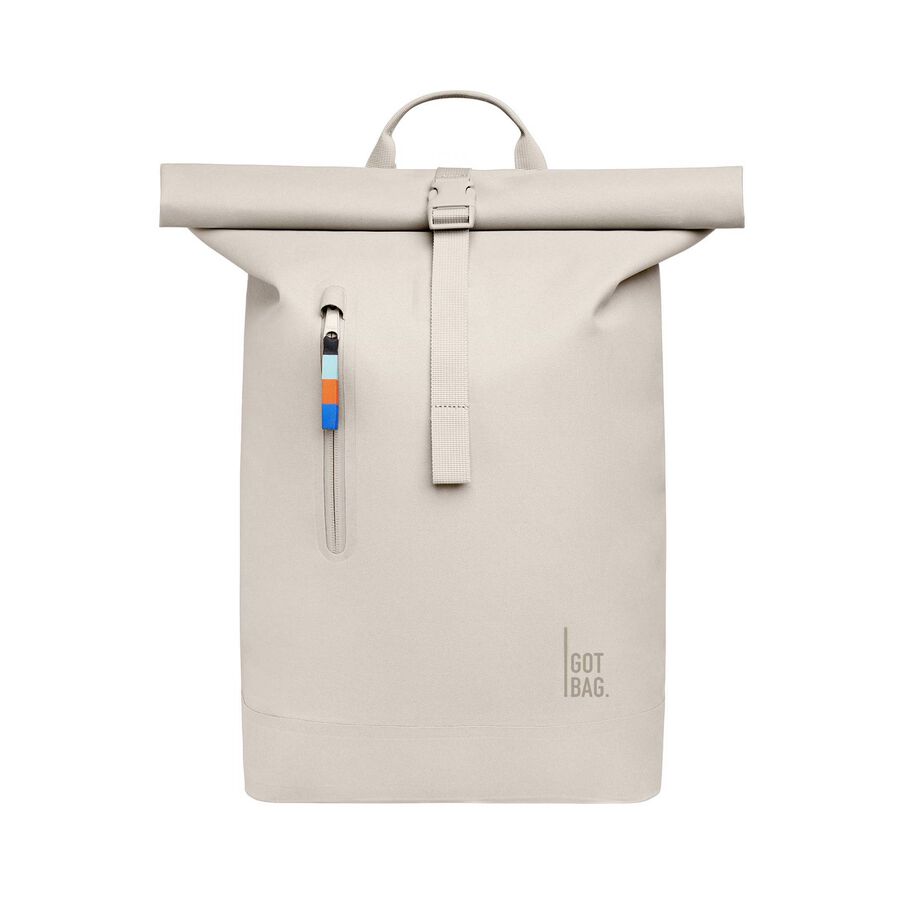 Gotbag Unisex Wollweiss Rucksack Rolltop Lite 2.0, Gr. 26