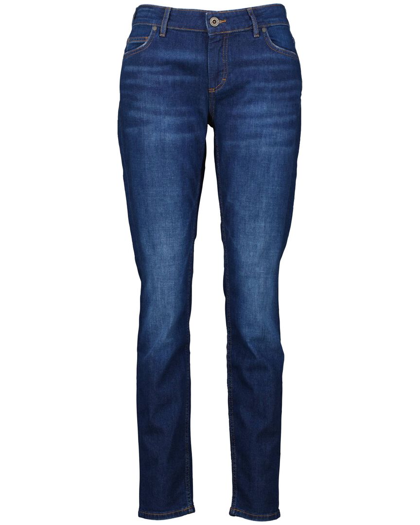 Marc O'polo Casual - Jeans Model Alby Slim Commercial Dark Blue Wash - Gr. - 30 - Bild 4