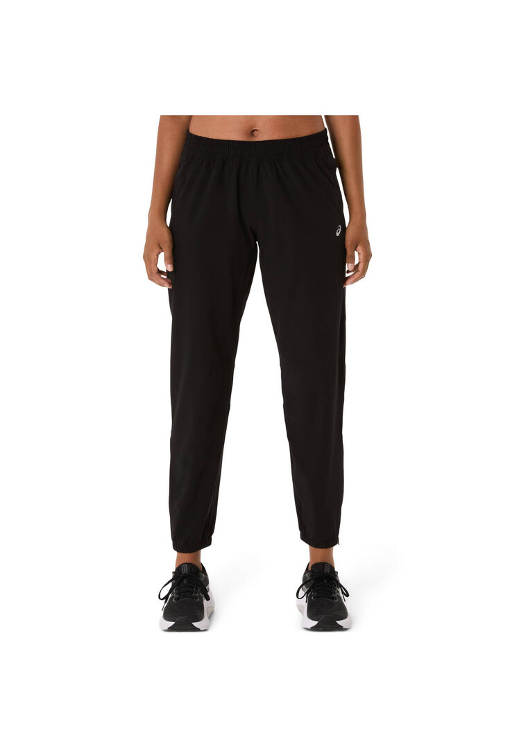 Asics Damen Schwarz Laufhose Core Woven, Gr. 38