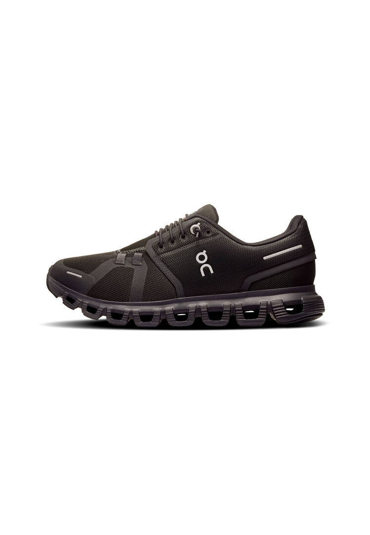 On Damen Schwarz Sneaker Cloud 6, Gr. 39Eu