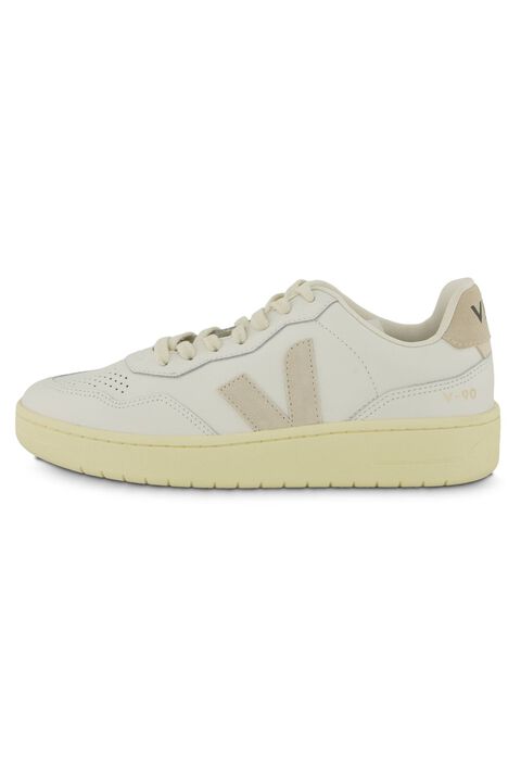 VEJA Damen Sneaker V-90 aus Leder