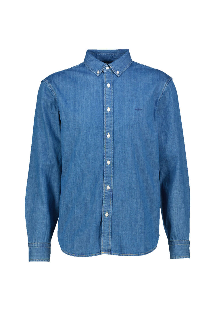 Levi's® Herren Blau Jeanshemd Relaxed Fit, Gr. S - Bild 2