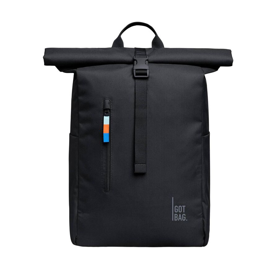 Got Bag Unisex Schwarz Rucksack Rolltop Easy - Bild 5