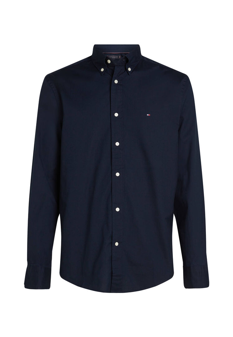 Tommy Hilfiger Herren Freizeithemden Gr. S Marine Baumwolle - Bild 2