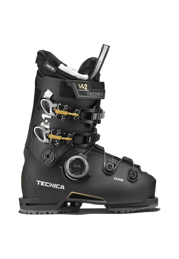 Tecnica Damen Schwarz Skischuhe Mach Boa Hv 95 X W Gw, Gr. 25,5
