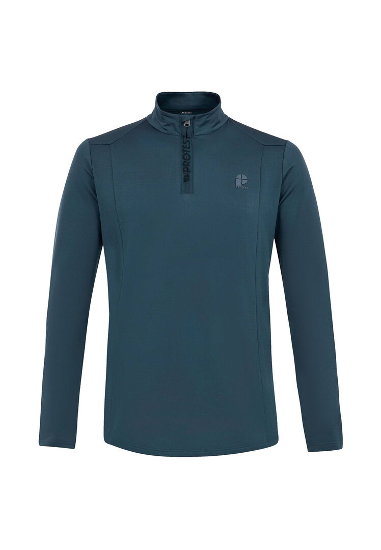 Protest Herren Marine Skipullover Rewill 1/4 Zip Top, Gr. Xxl