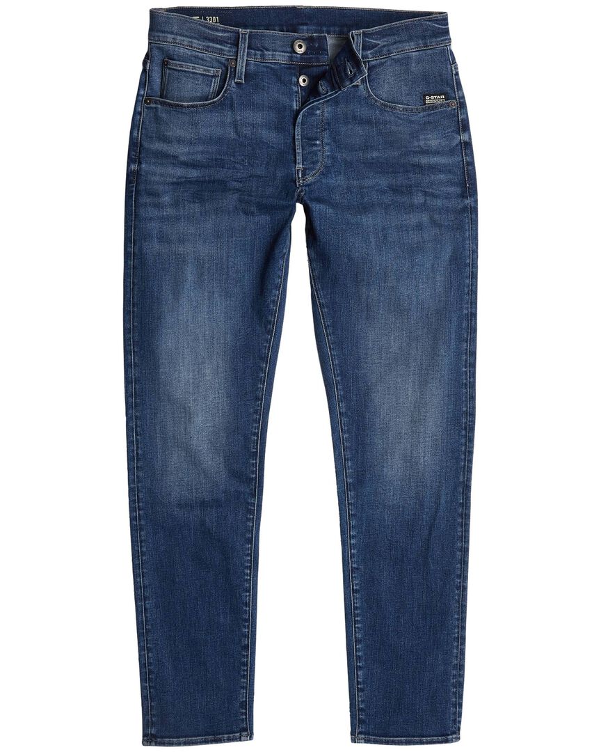 G-Star Raw Herren Blau Jeans 3301 Slim, Gr. 29/32