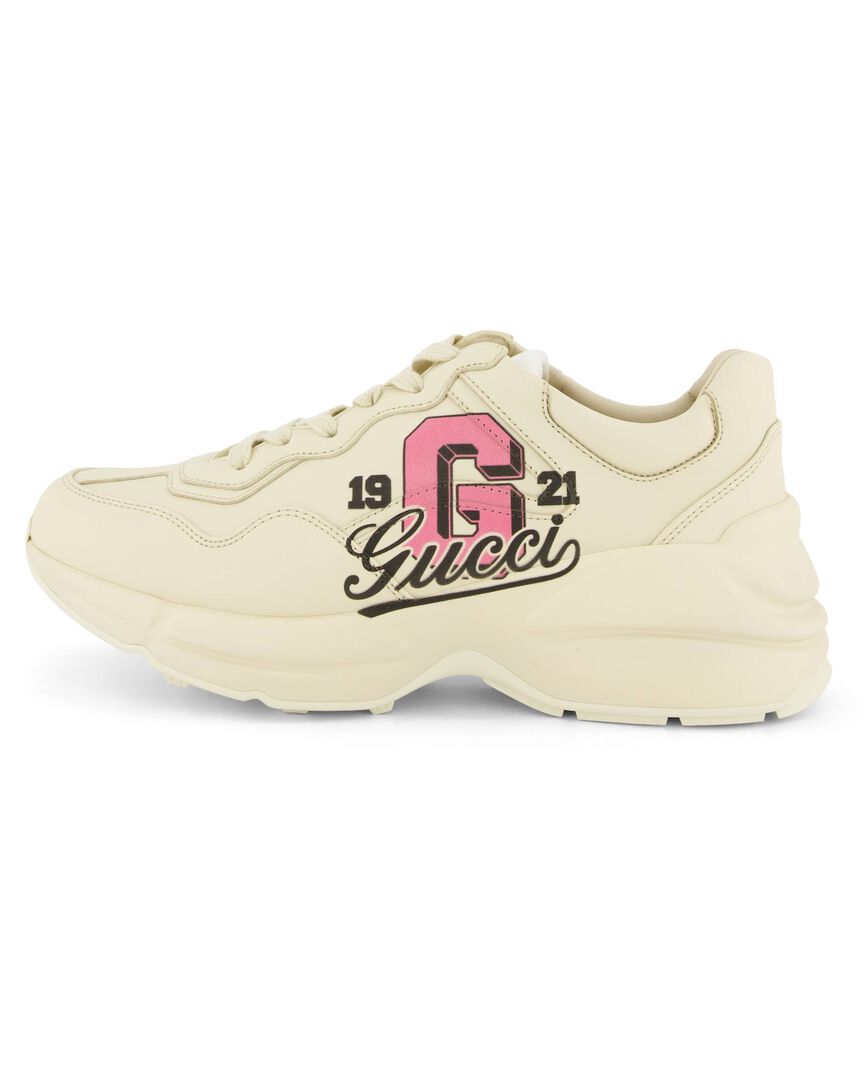 Gucci Damen Offwhite Sneaker Rhyton, Gr. 41Eu