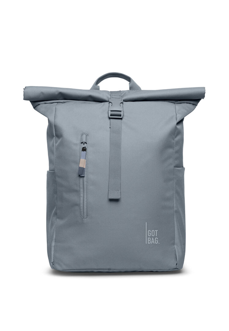 Gotbag Unisex Grau Tagesrucksack Rolltop Easy, Gr. 26