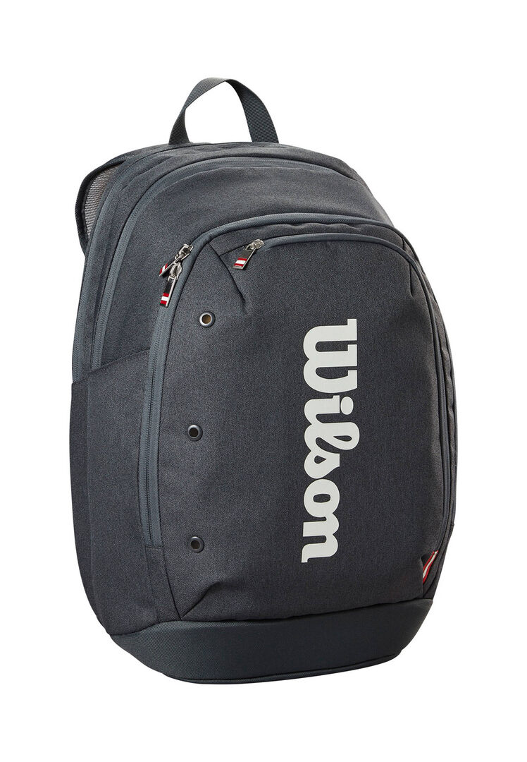 Wilson Unisex Schwarz Tennisrucksack Tour Backpack, Gr. Onesize