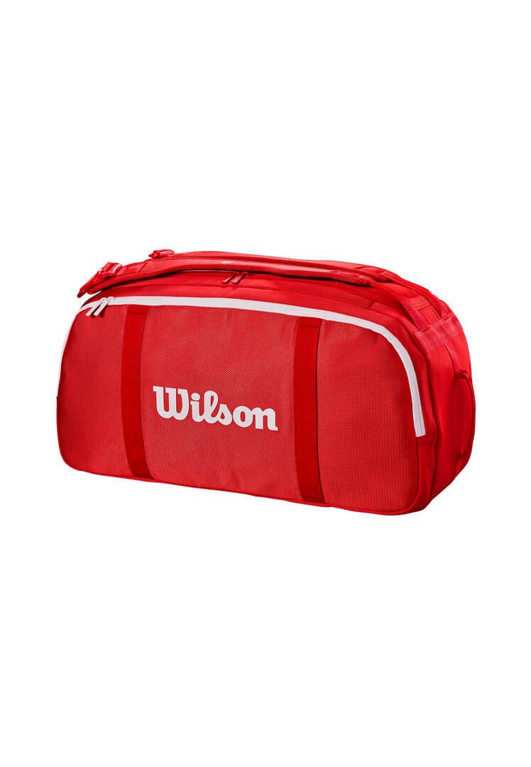 Wilson Unisex Rot Tennistasche Super Tour Red Coaches Duffle, Gr. Onesize