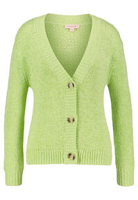 Damen Strickjacke aus Bändchengarn S