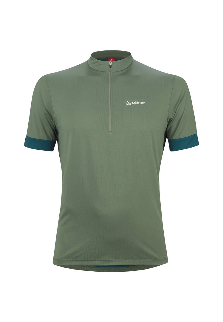 Löffler Herren Grün Radtrikot Pukka, Gr. 62