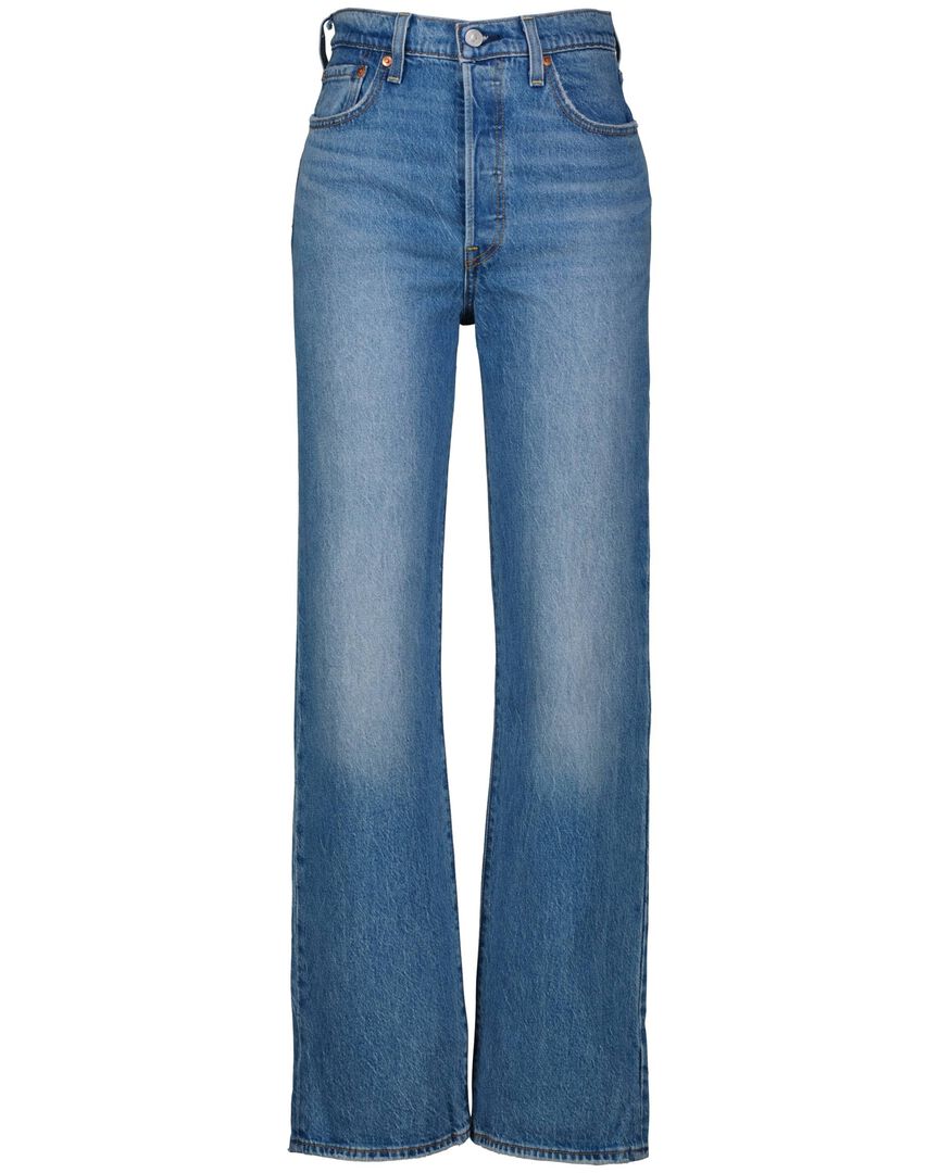 Levi's® Damen Darkblue Jeans Straight Fit, Gr. 32/32