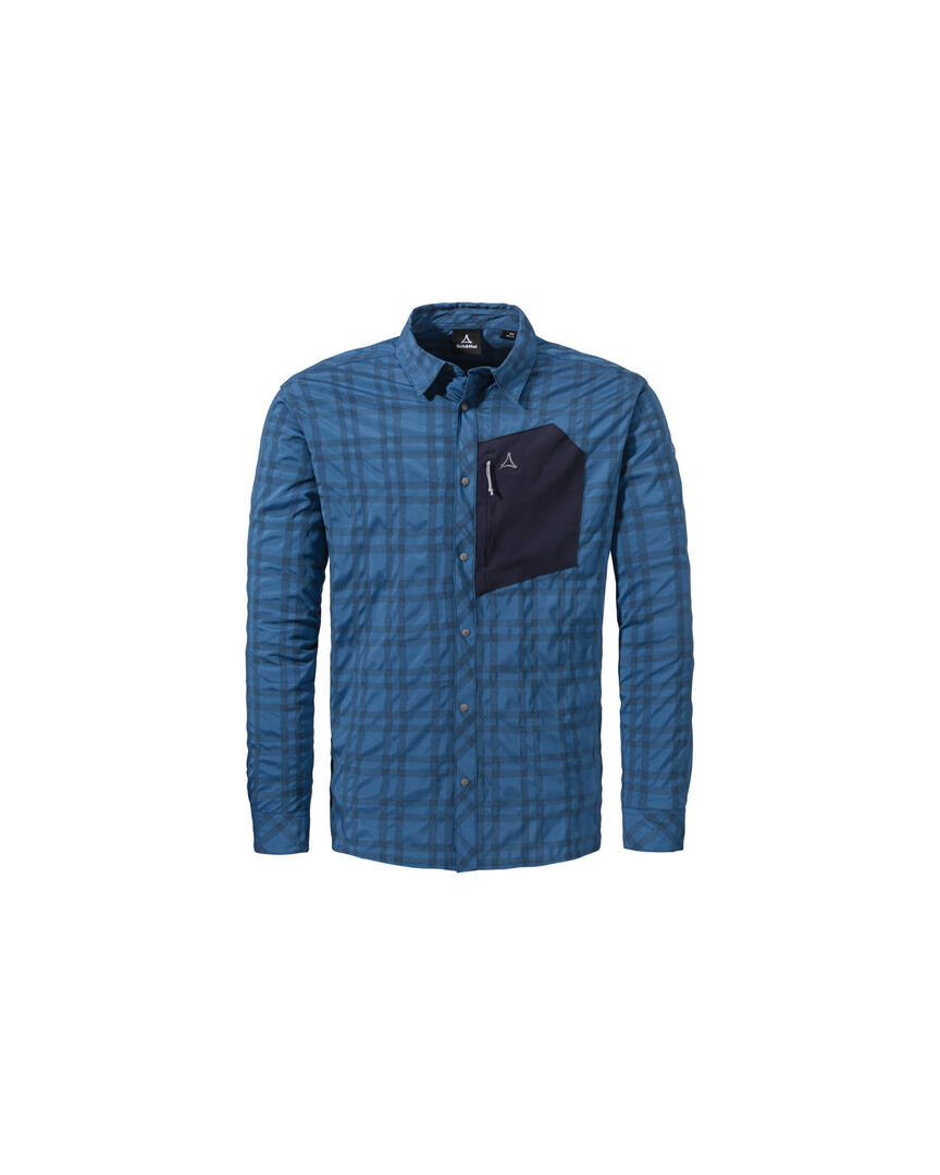 Schöffel Herren Royalblau Hemden Hiking Shirt Style Dynkur Mns, Gr. 52