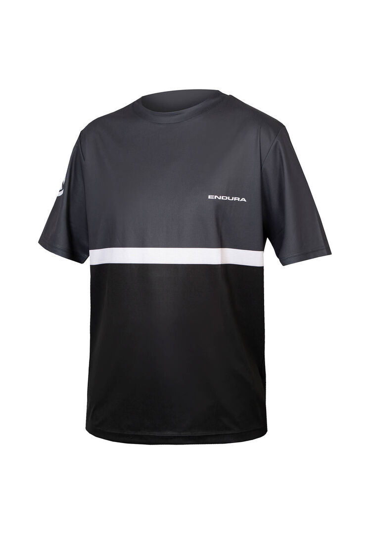 Endura Herren Schwarz T-Shirt Singletrack Core Tee Ii, Gr. Xl