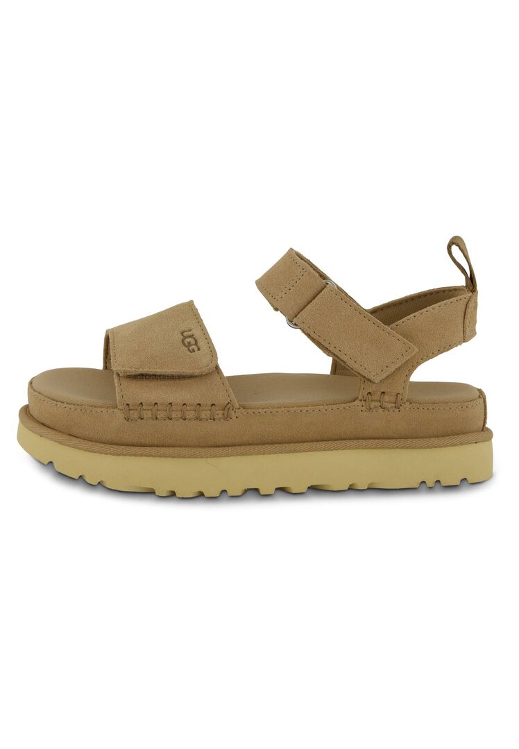 UGG Damen Sandalen mit Veloursleder GOLDENSTAR
