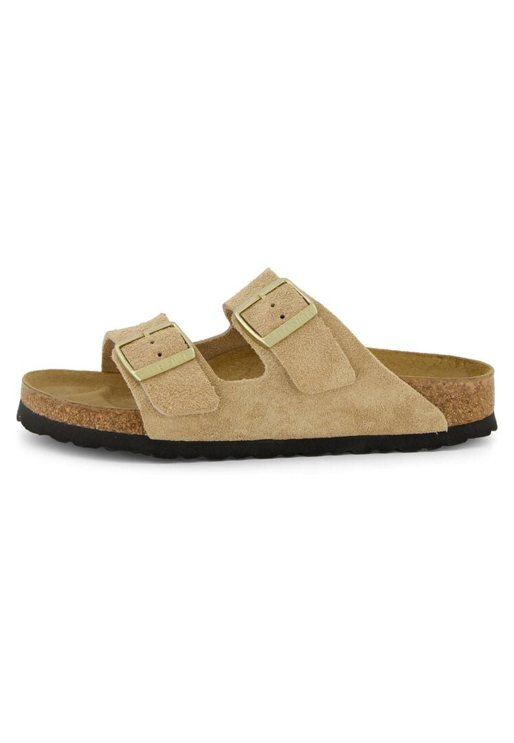 Birkenstock Damen Pantoletten Veloursleder ARIZONA