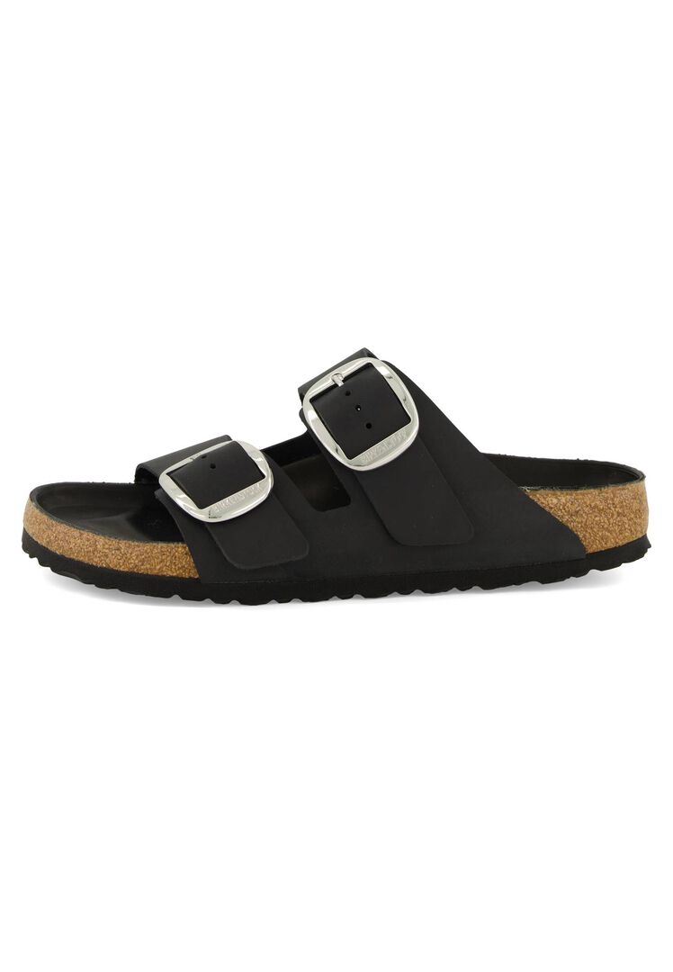 Birkenstock Damen Pantolette aus Leder ARIZONA BIG BUCKLE