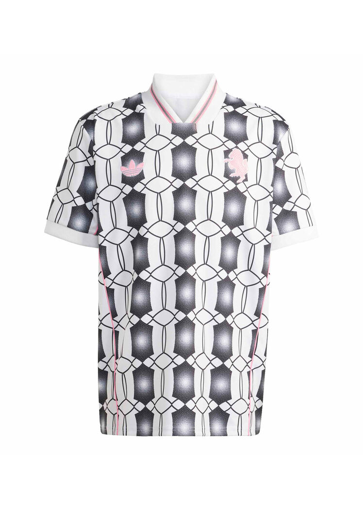 Adidas Performance Herren Weiss / Schwarz Fußballtrikot Juventus Turin Lfstlr Jersey, Gr. L