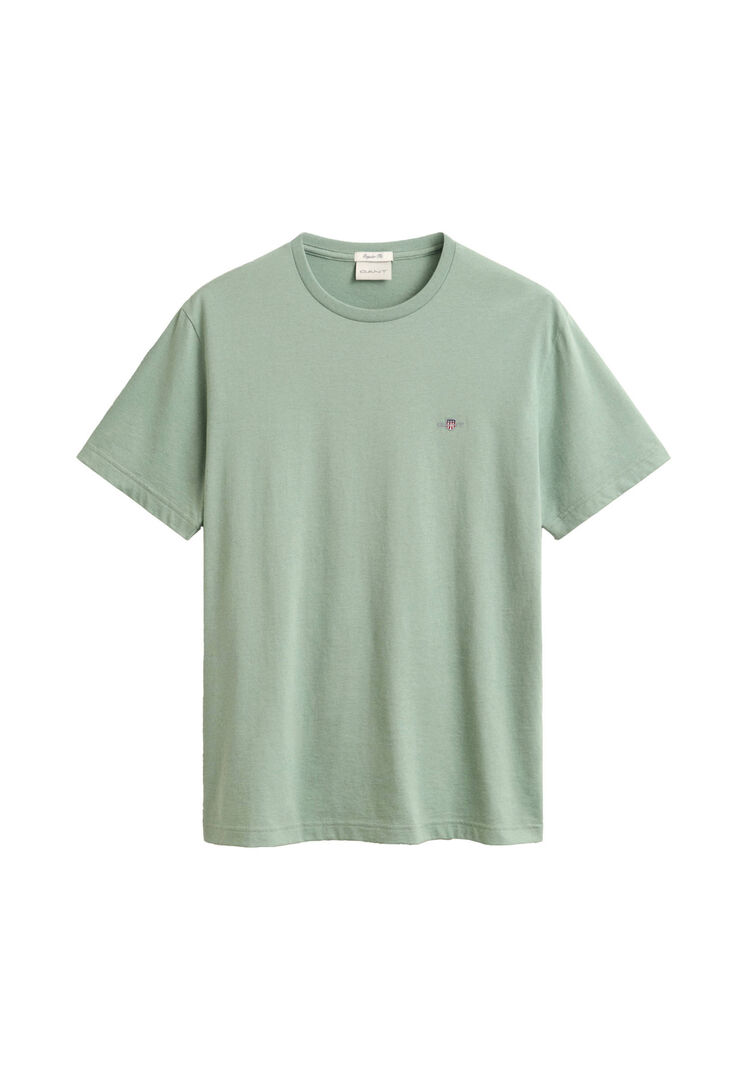 Gant Herren Mint T-Shirt Shield Regular Fit, Gr. Xl