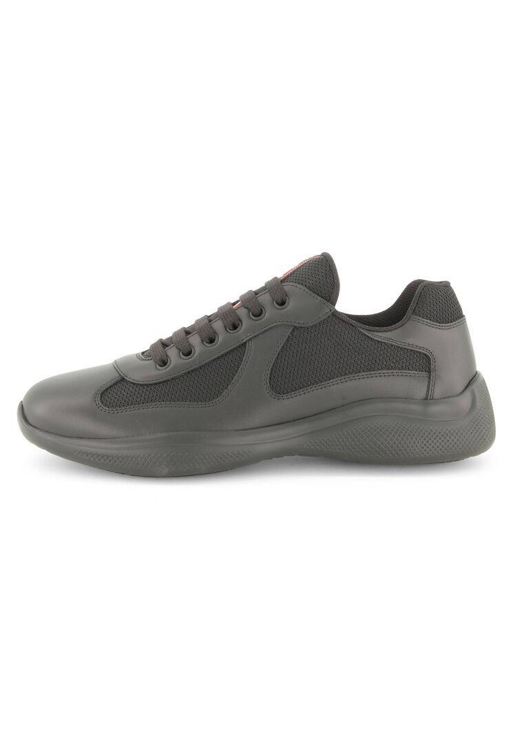 Prada Herren Schwarz Sneaker America's Cup Sneaker Gr. 41Eu