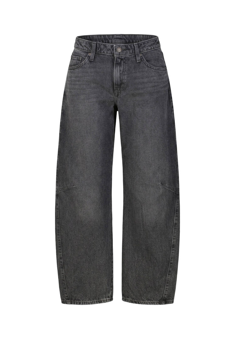 Levis Damen Schwarz Baggy Dad Barrel - Image 2
