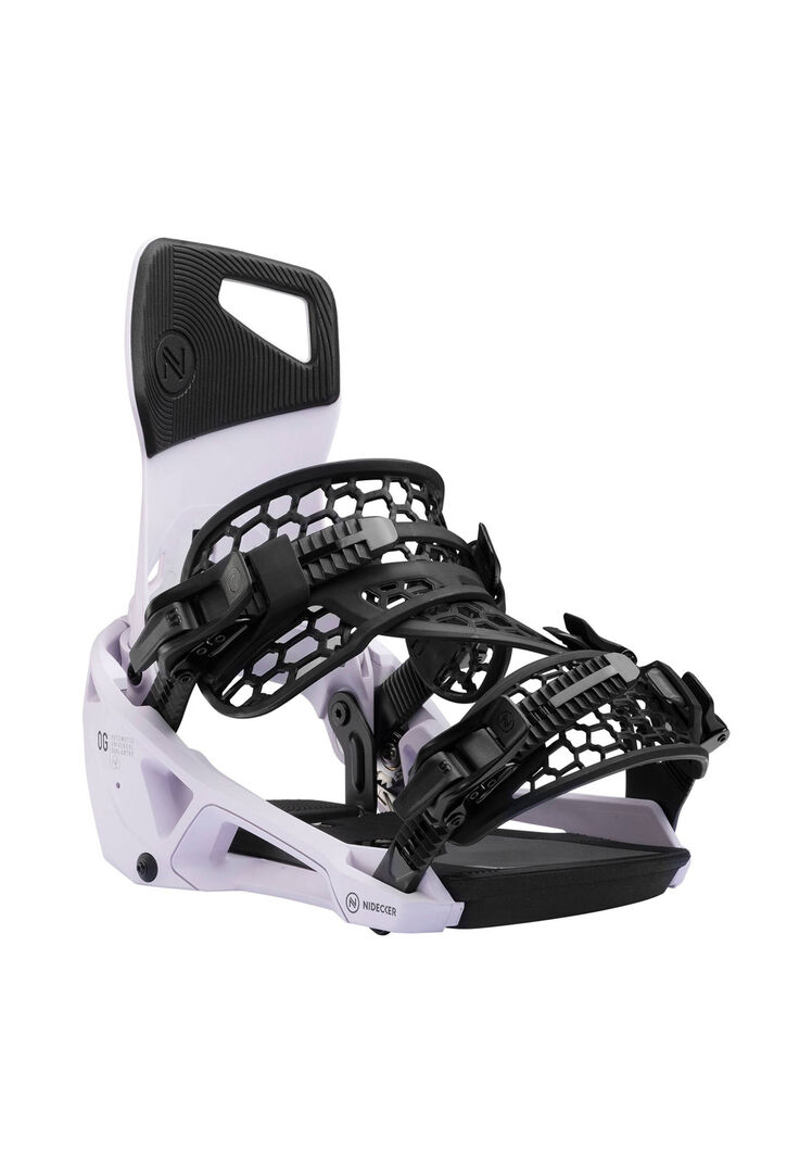Nidecker Unisex Grau Mel. Snowboardbindung Oc Supermatic, Gr. S