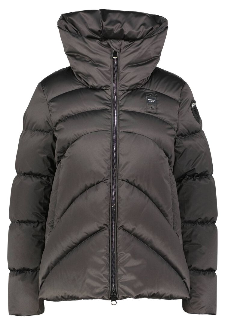 Blauer Damen Schwarz Jacke Maryland Taillierter Fit Mit Daunenfüllung, Gr. M - Bild 1
