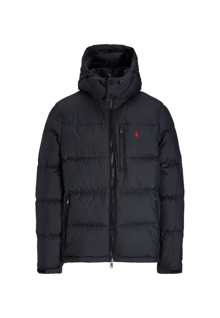 Polo Ralph Lauren Herren Schwarz Daunenjacke Wasserabweisend Gorham, Gr. M