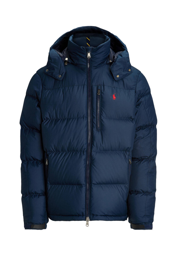 Polo Ralph Lauren Herren Navy Daunenjacke Wasserabweisend Gorham, Gr. M