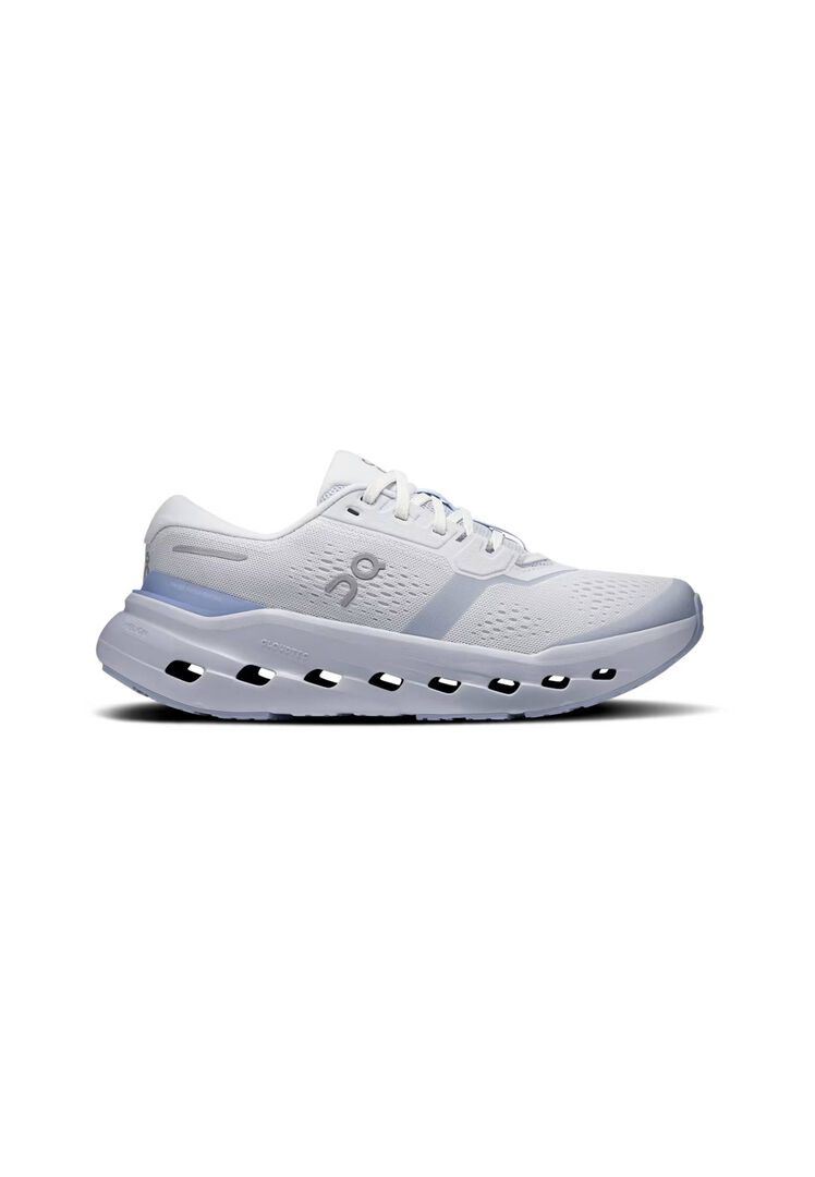 On Damen Weiß Laufschuhe Cloudrunner 3, Gr. 39Eu