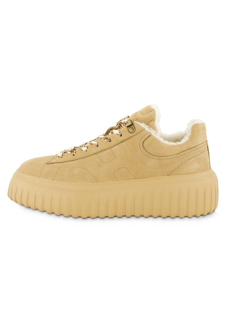 HOGAN Damen Sneaker H-STRIPES mit Lammfell