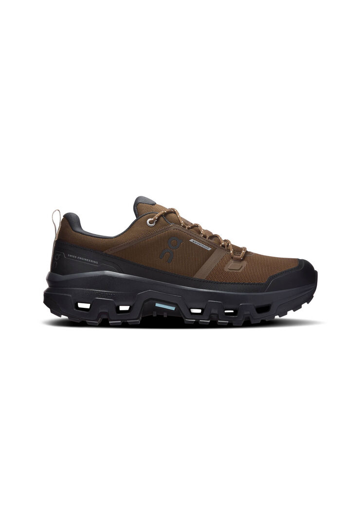 On Herren Braun Wanderschuhe Cloudrock Low, Gr. 45Eu - Bild 1