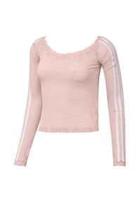 Damen Langarmshirt LACE BARDOT TOP S