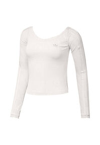 Damen Langarmshirt LACE BARDOT TOP XS