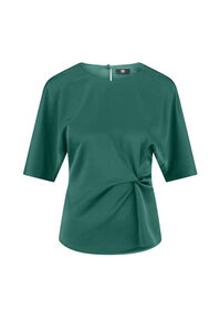 Damen Bluse mit Knotendetail 34
