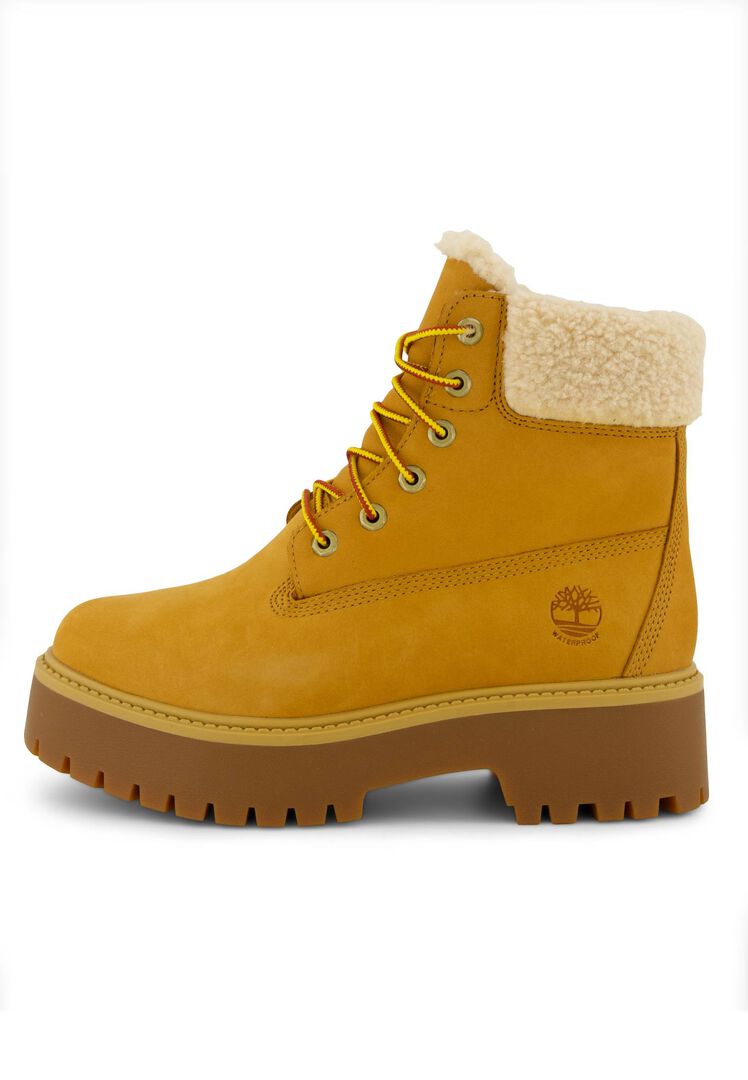Timberland Damen Stiefeletten STONE STREET 6 INCH LACE UP WATERPROOF BOOT Regular Fit aus Leder