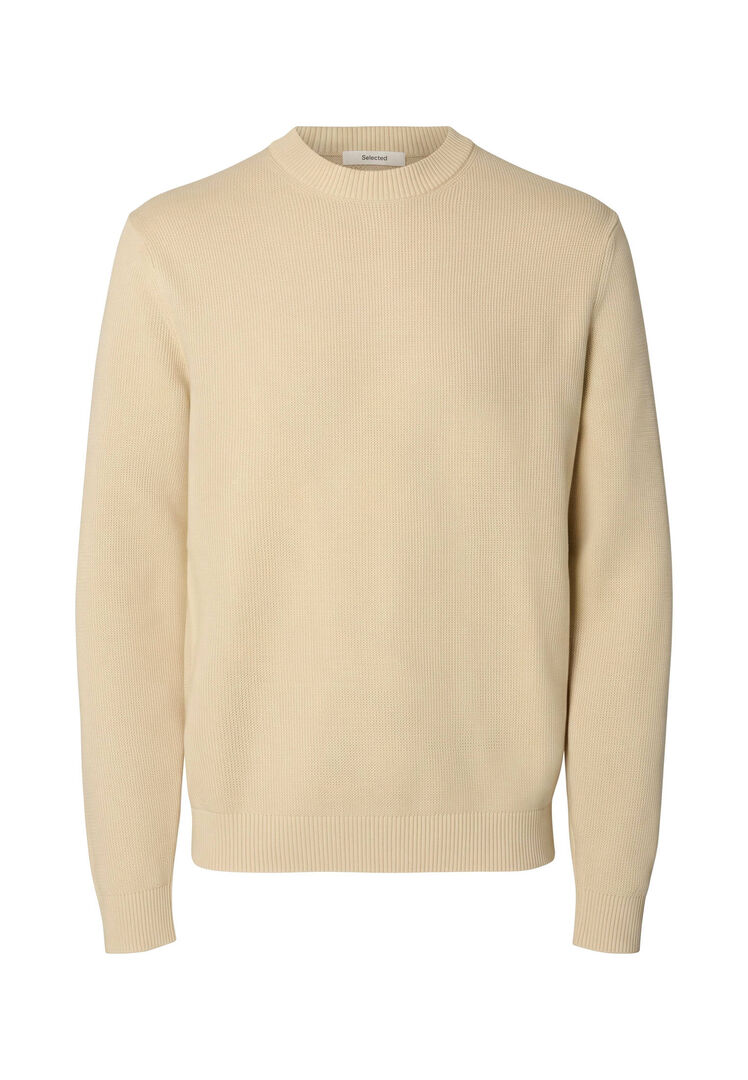 Selected Homme Herren Offwhite Pullover Slhdane, Gr. S