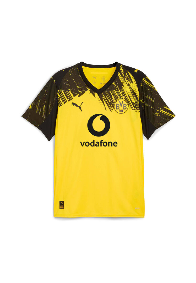 PUMA Borussia Dortmund 25/26 Home Jersey Men, Sport, Faster Yellow/Black, M - Image 3