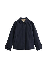 Damen Mantel aus Baumwollmix XXL