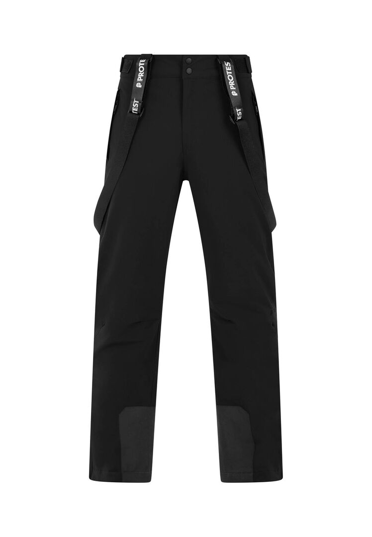 Protest Herren Schwarz Snowpants Prtchester Regular Fit Aus Recyceltem Polyester, Gr. M