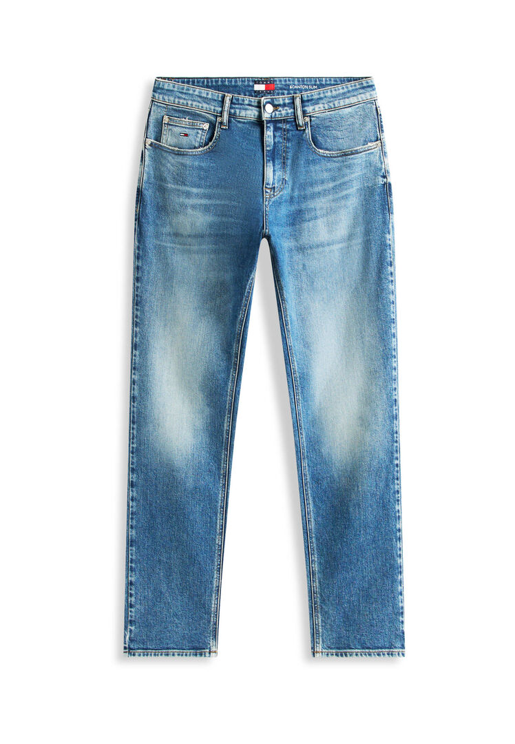 Tommy Jeans Herren Blau Jeans Slim Fit, Gr. 36/34